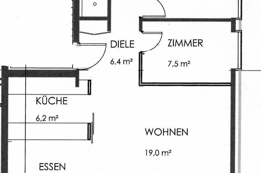 Die Ferienwohnung \"Jade\" befindet sich im Haus \"Jade\". — Bild 5