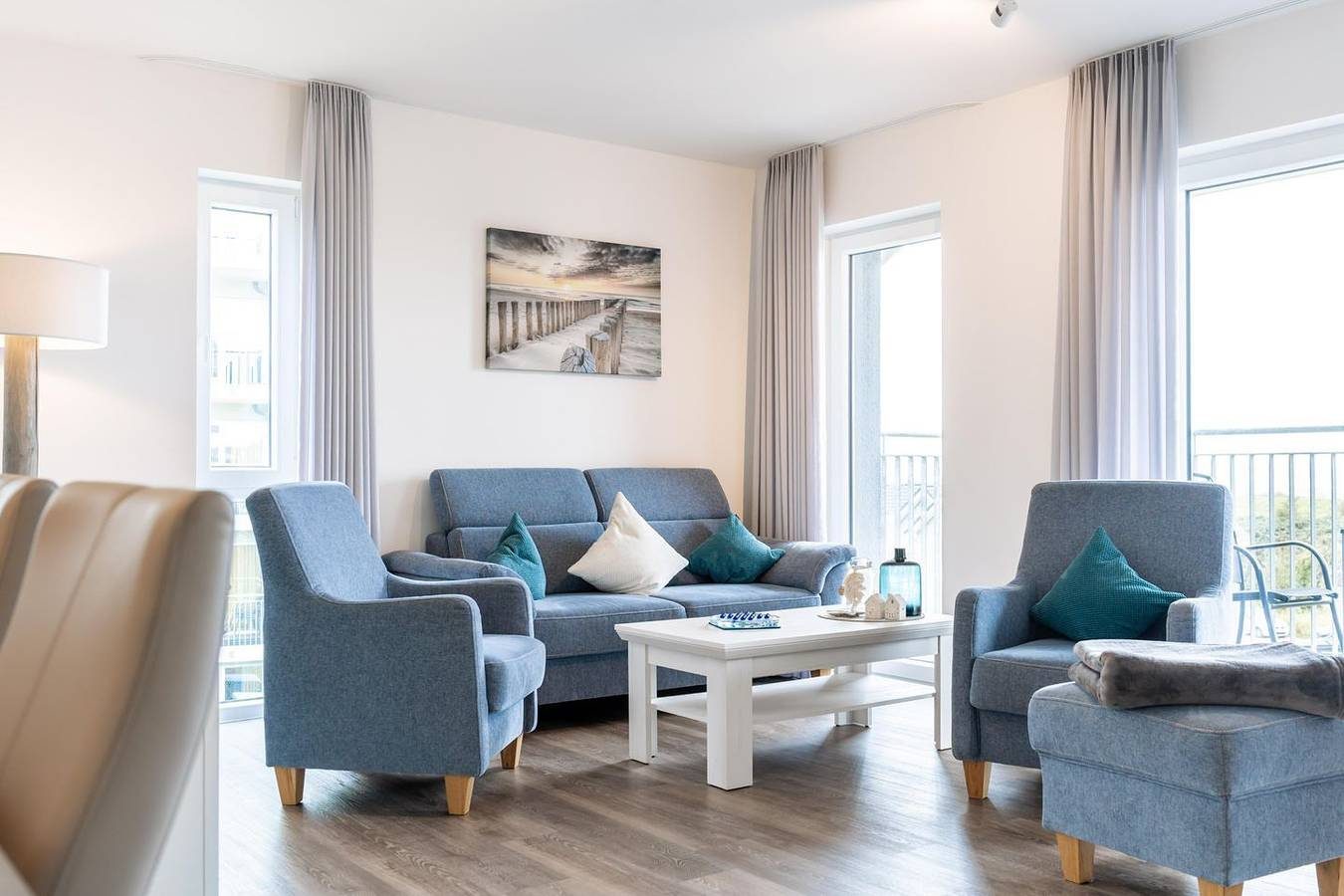 Ferienwohnung mit privater Sauna, frischer Meeresluft und grandiosem Meerblick — Bild 3