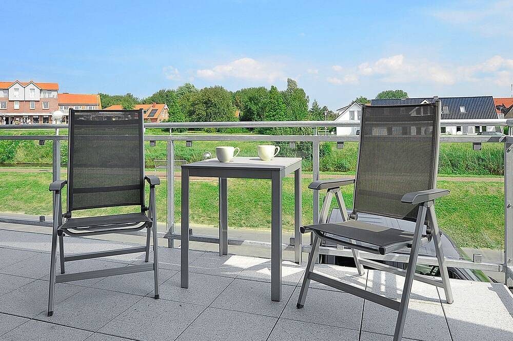 besondere Aussicht - Ferienwohnung Deichblick