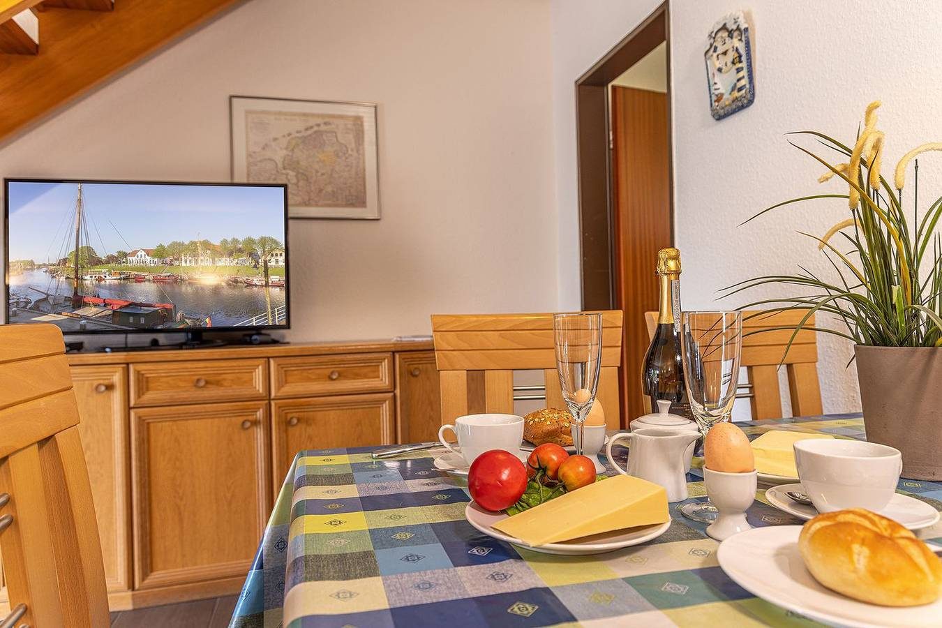 Einfach mal die Seele baumeln lassen: Der ruhige Standort dieser Ferien-Doppelhaushälfte lädt an lauen Sommertagen zum Relaxen ein. — Bild 5