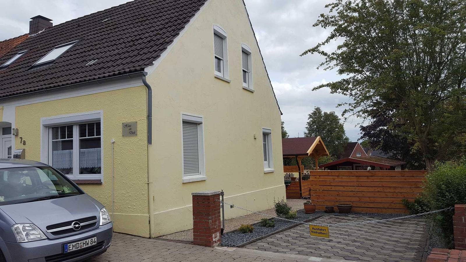 Ferienwohnung für 6 Personen mit Garten