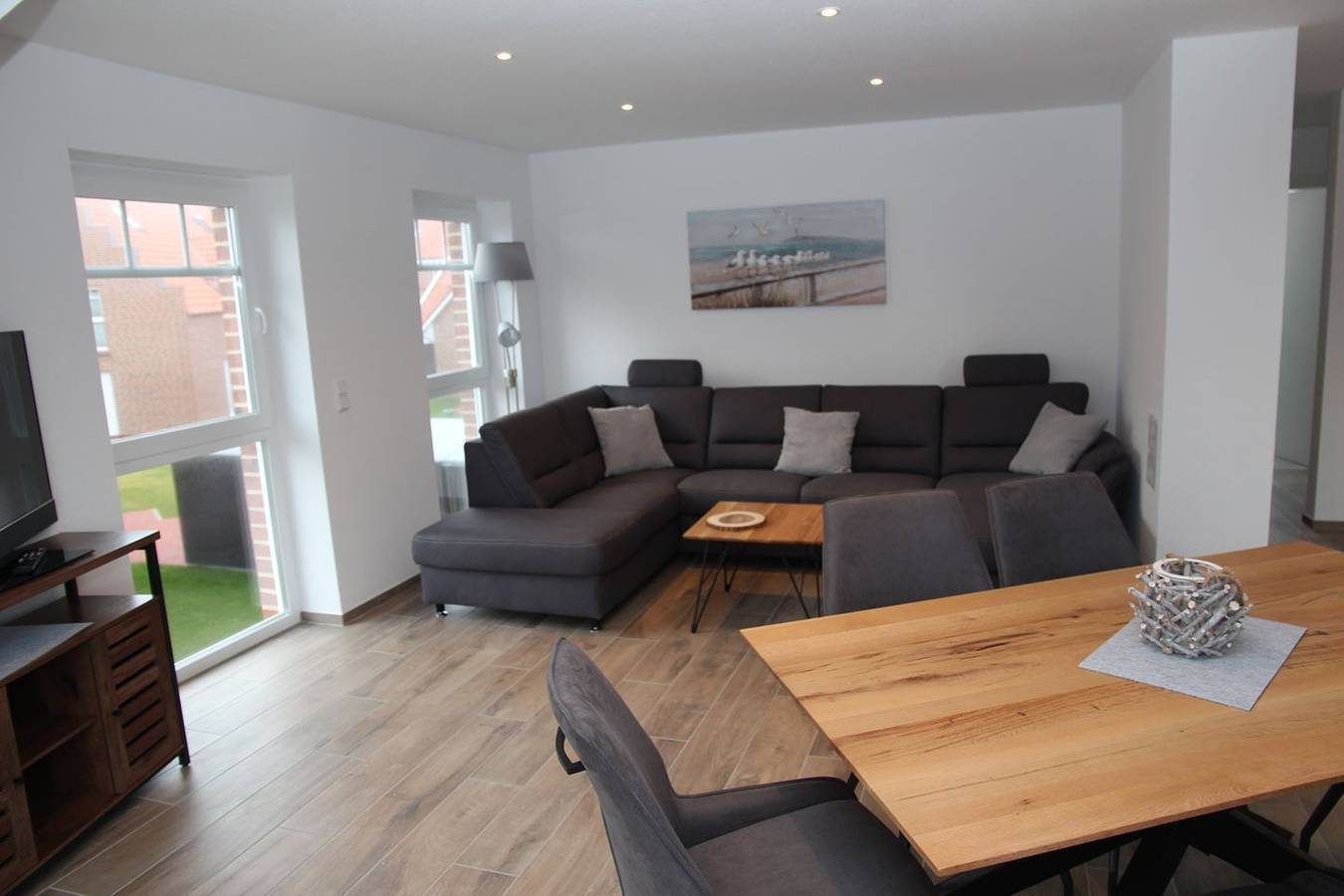 Hundefreundliche Og-Wohnung (80qm) mit Balkon für 4 Personen direkt am Wasser! — Bild 4