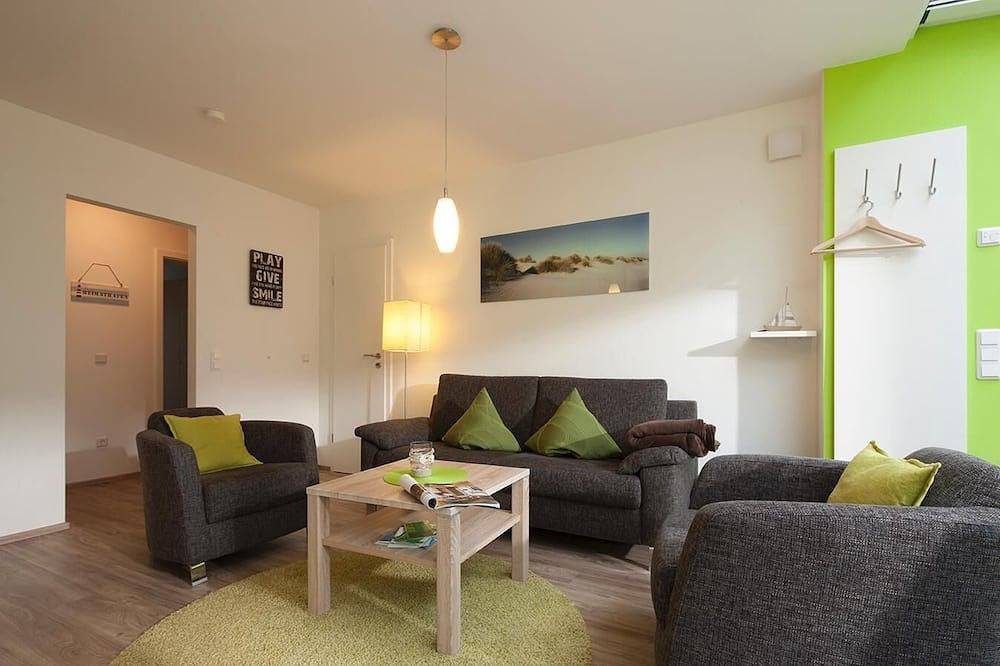 Die Ferienwohnung \"Strandläufer\" befindet sich im Haus \"Julianne\".