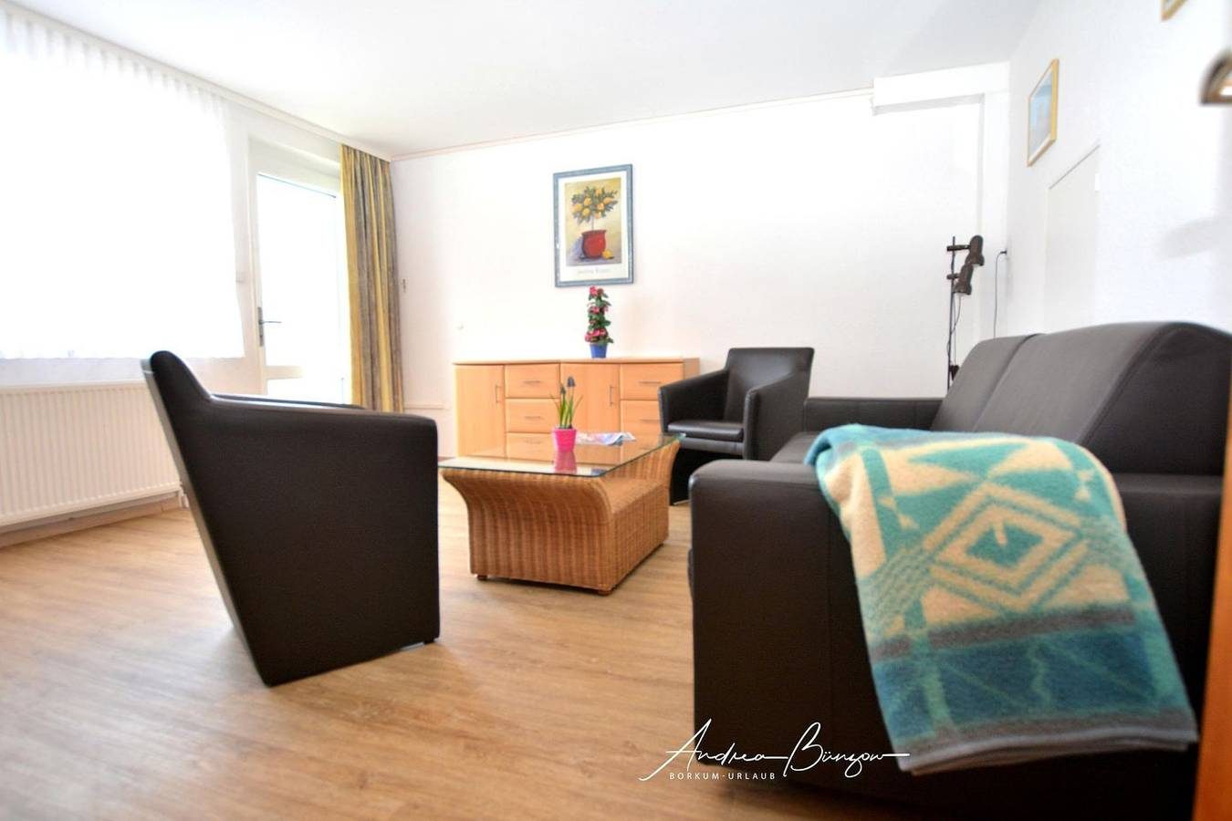 Kleine Ferienwohnung für 2 Personen mit Hund nur 200m zum Hauptbadestrand — Bild 5