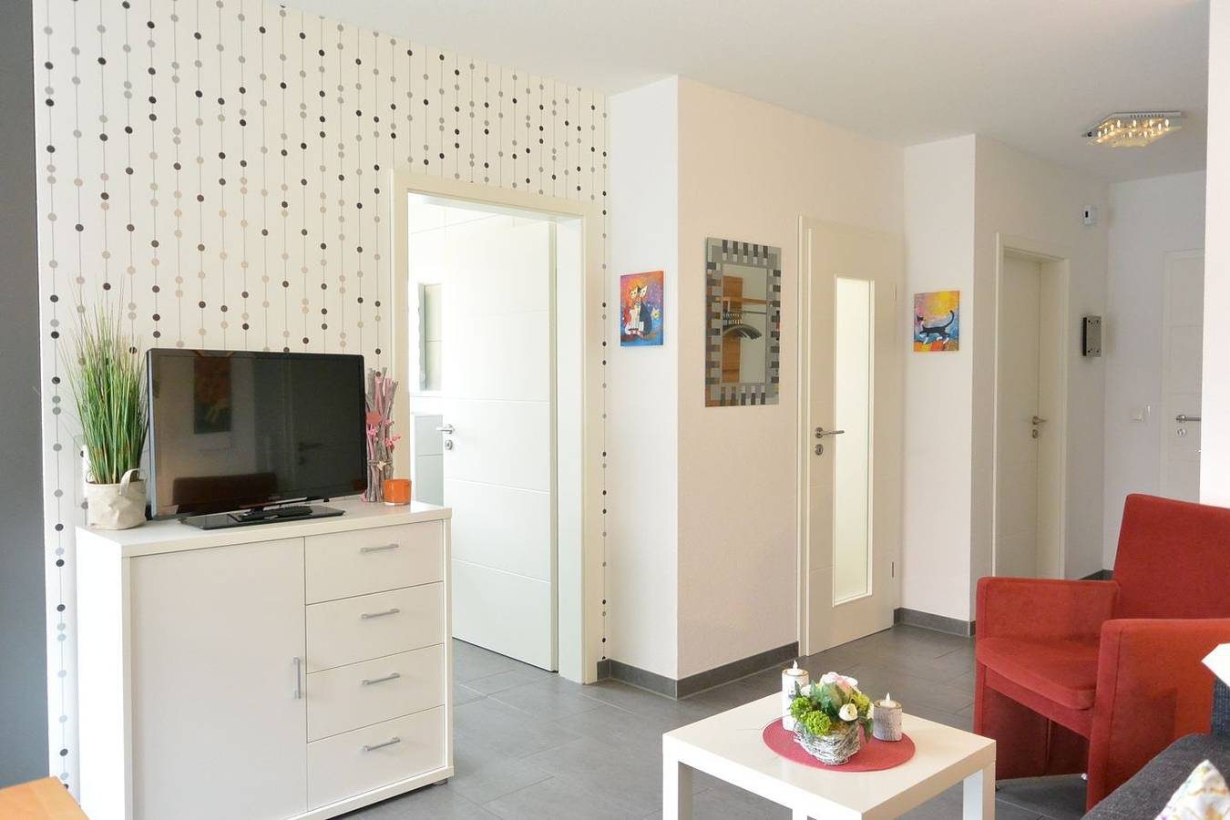 Amelie im Erdgeschoss, 2 Schlafzimmer, Wohnfläche 54 m², 3 Pers. — Bild 5