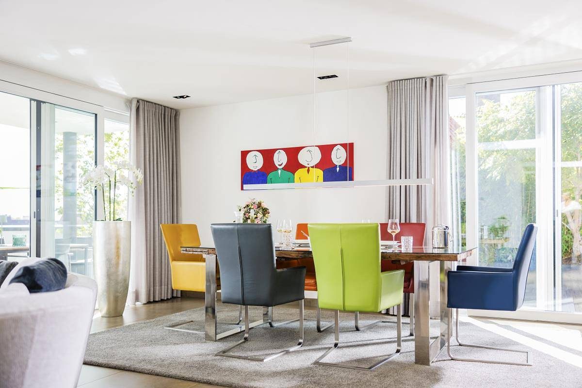 Penthaus Cityloft Nordhorn - wunderschönes und sehr hochwertig ausgestattetes Penthaus mit Kaminofen und Sauna - Haustiere herzlich willkommen — Bild 2