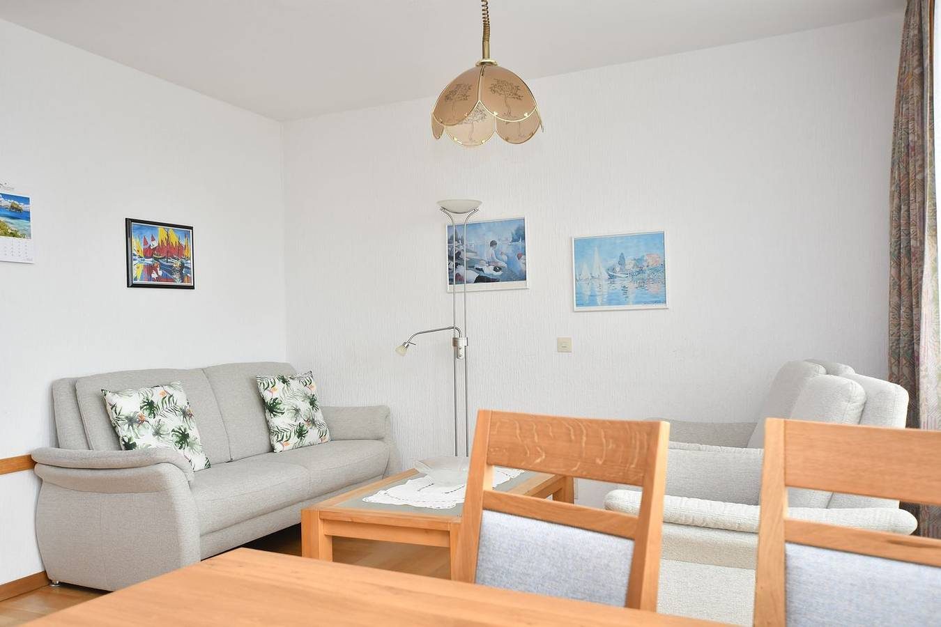 Helle und freundliche Ferienwohnung mit Blick auf das Meer und das Gezeitenland — Bild 5