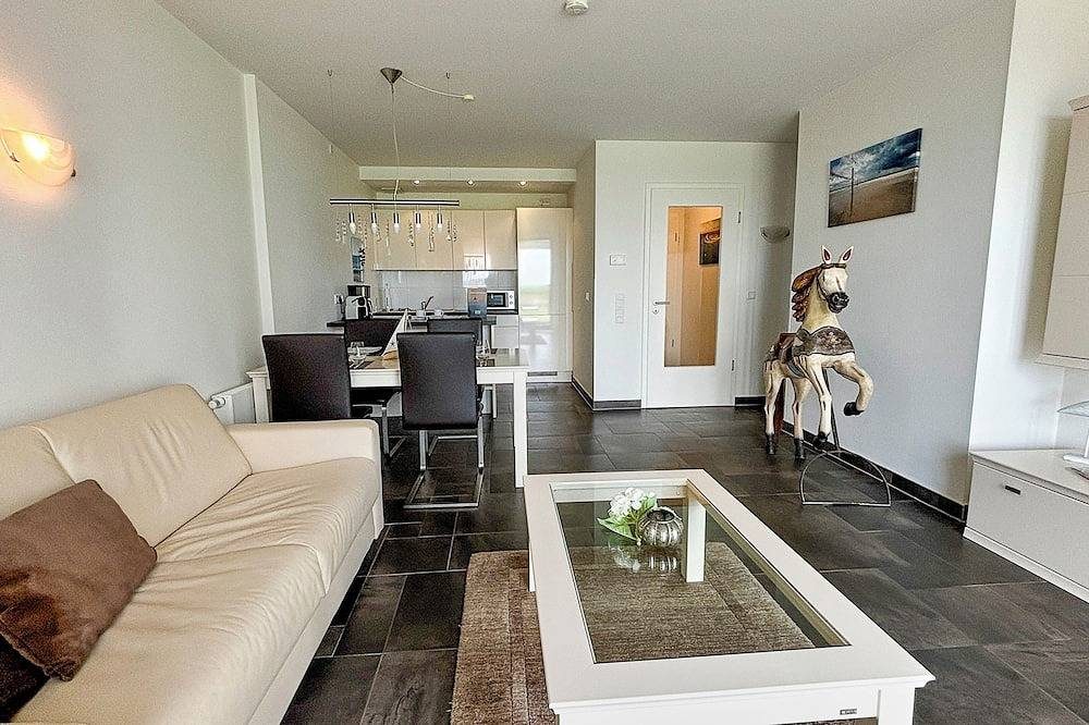 Die Ferienwohnung \"Düsseldorfer Hof B2\" auf Norderney befindet sich im Gebäude \"