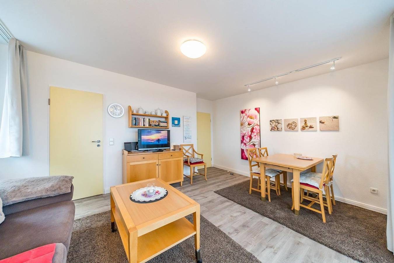 Strandnahe Familien-Ferienwohnung an der Nordsee mit Balkon und Meerblick — Bild 5