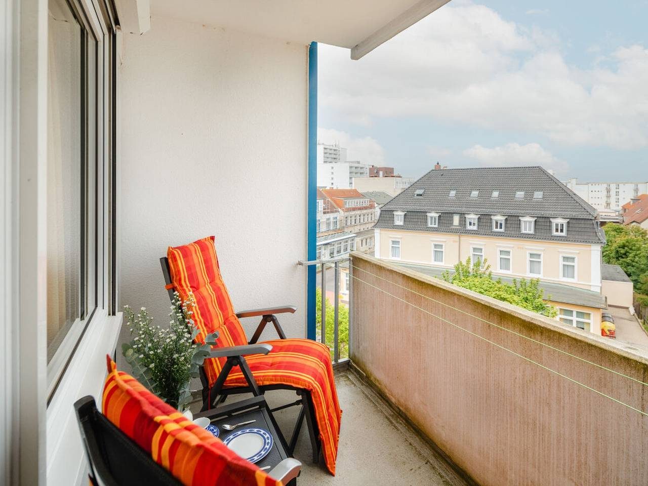Ferienwohnung 'Terracotta' mit Balkon und Wi-Fi