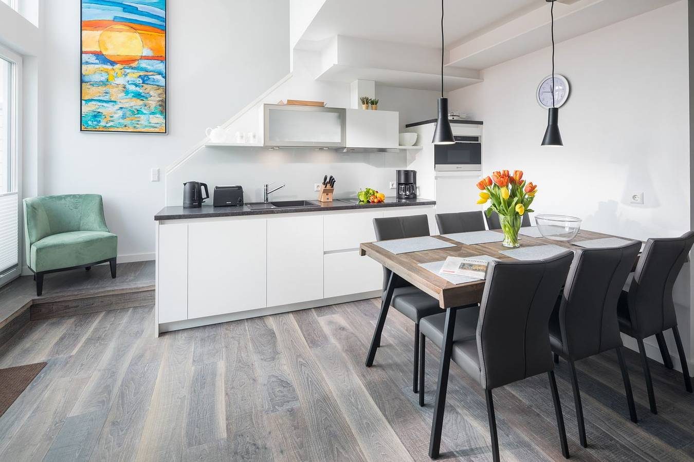 Hochwertige 4-Raum-Whg., 3 Sz, gr. Dachterrasse, Norderney