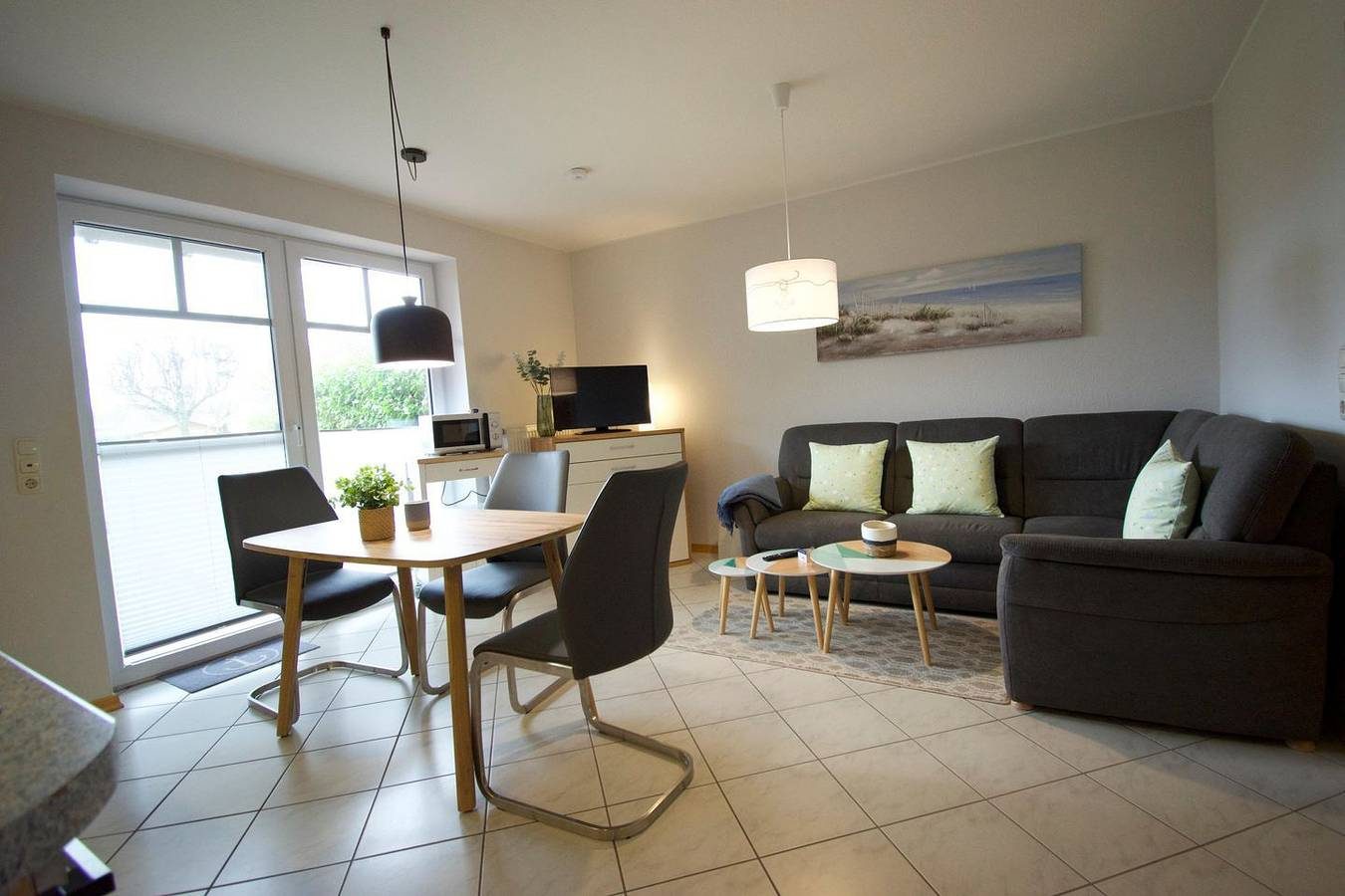Sonnenterrasse - Kleine gemütliche Ferienwohnung im Erdgeschoss. — Bild 5