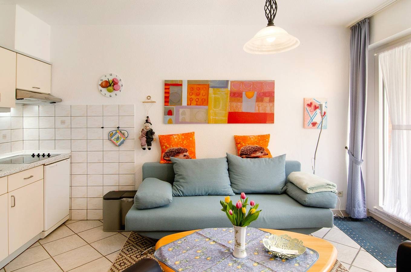 Ferienwohnung 49 Haus Seestern" mit privater Terrasse und Wlan — Bild 3