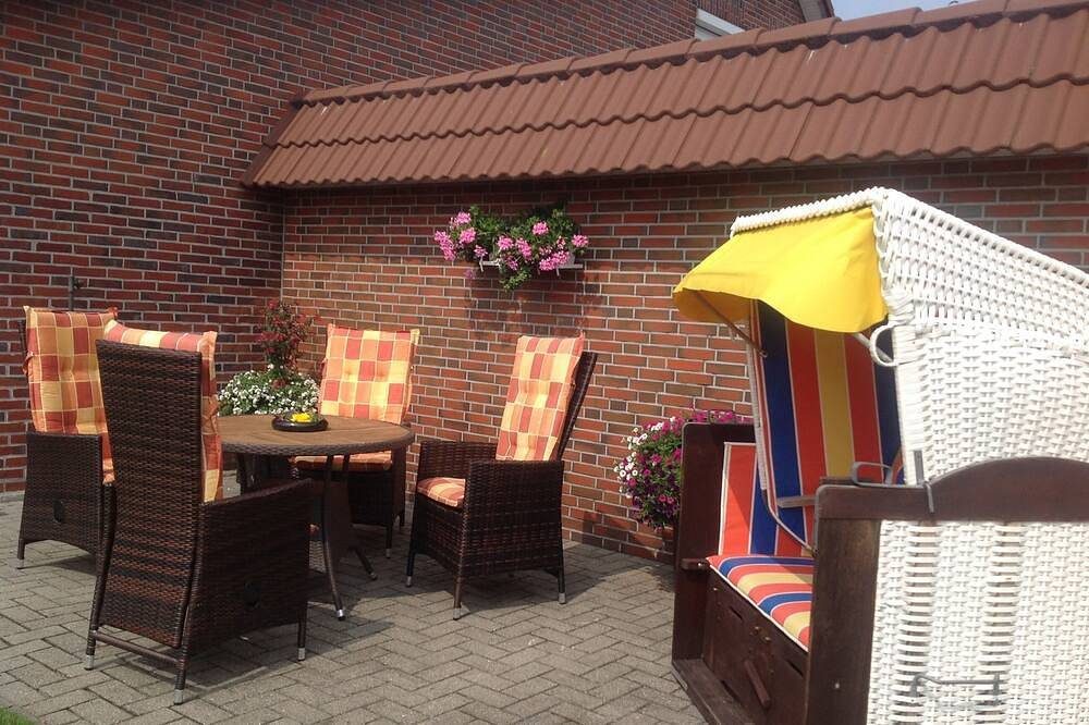 Ferienwohnung direkt am Deich mit Strandkorb — Bild 3