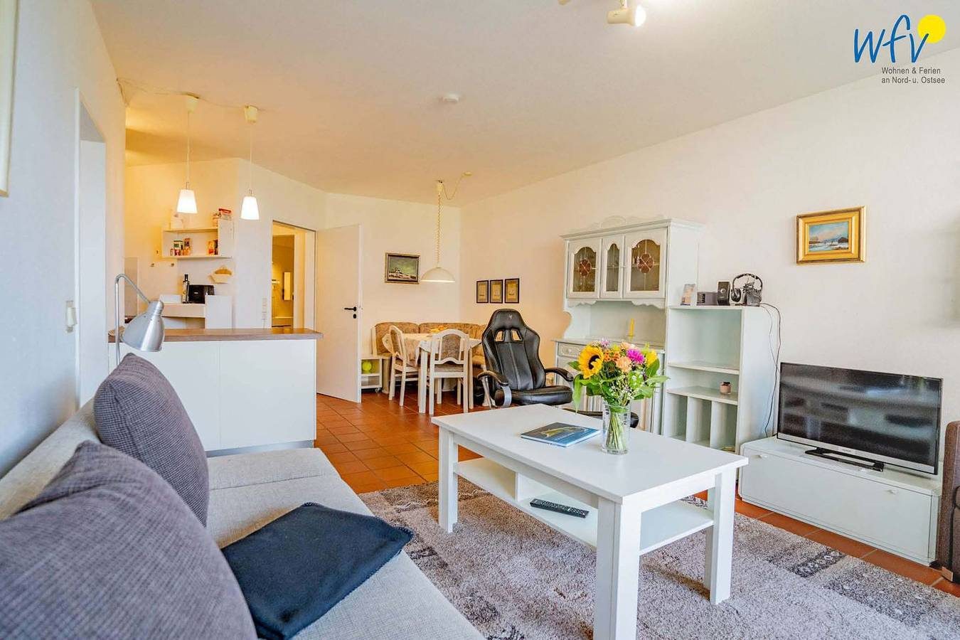 "Entspannter Urlaub an der Nordsee: Ferienwohnung mit Meerblick erleben!" — Bild 4