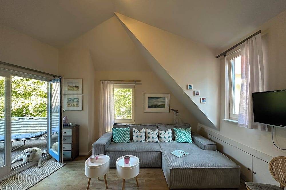 Komfortabel ausgestattete 2-Raum-Ferienwohnung in der Stadt mit Balkon