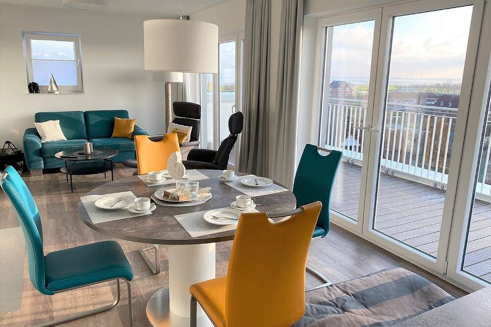 Moderne, hochwertige Ferienwohnung, Sauna, großer Balkon, strandnah — Bild 5