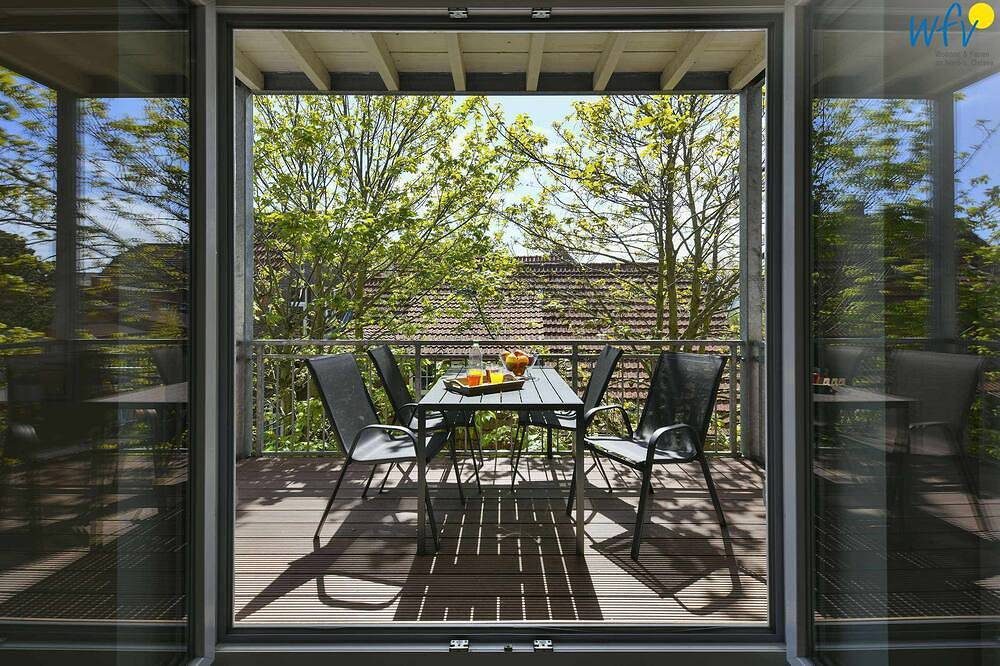 Traumidylle auf Wangerooge mit sonnigem Sübalkon und eigener Sauna!