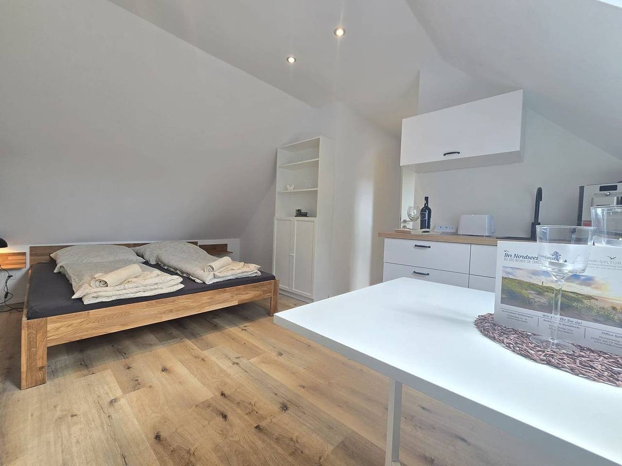 Das Ferienapartment "Lüttje Stuuv" heißt Sie  Herzlich Willkommen