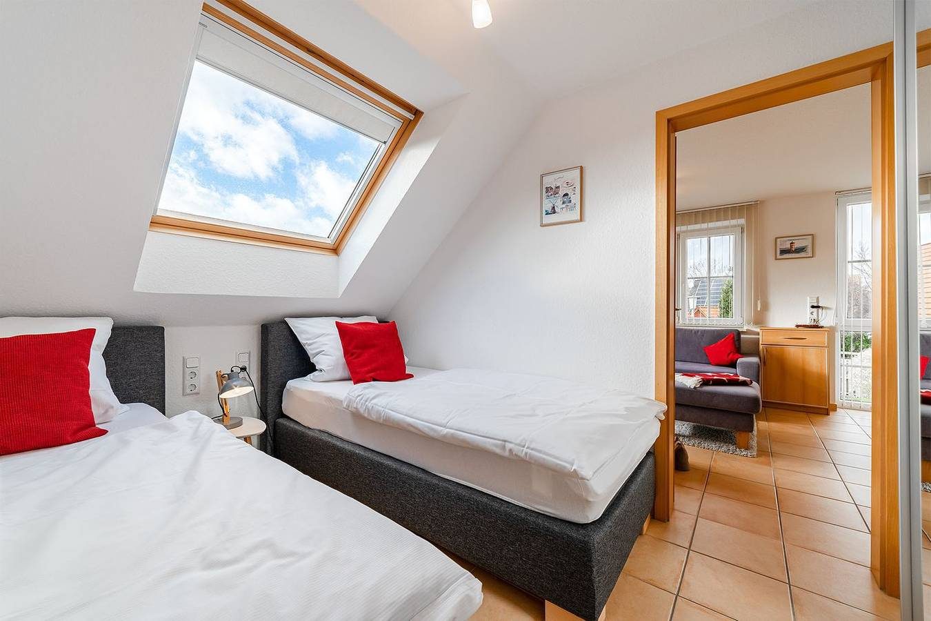 Mühlenblick 05 - Geräumige Ferienwohnung Blick auf die Zwillingsmühlen — Bild 5