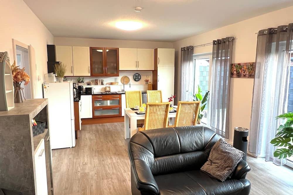 Ferienhaus \"Jonagold\" Meppen Ebenerdig Carport Terrasse Free Wifi 2 Schlafzimmer