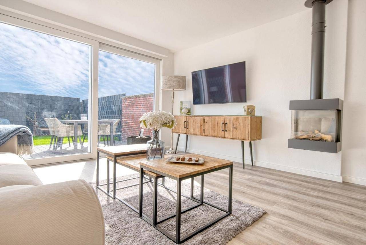 Deichblick: Bungalow Inselhuus Norddeich in Norden