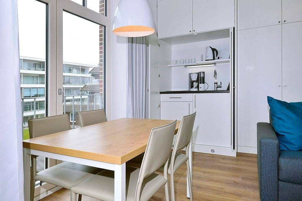 Tolles Apartment am Nordseestrand mit direktem Meerblick, Balkon und Strandkorb! — Bild 4