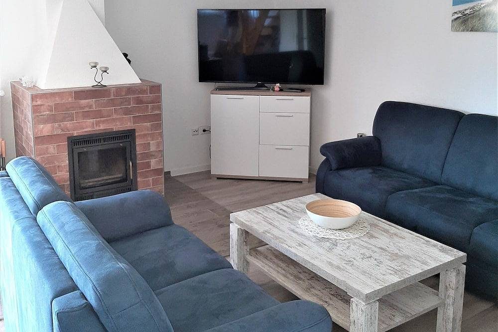 Modernes Ferienhaus. Hier können Norden – Hunde willkommen
