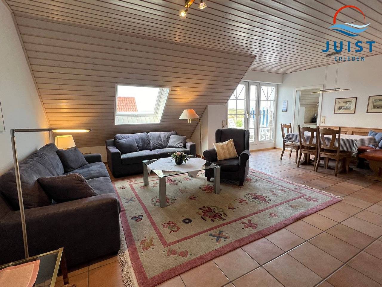 Familienfreundliche Ferienwohnung mit Balkon, direkt am Wattenmeer gelegen — Bild 4