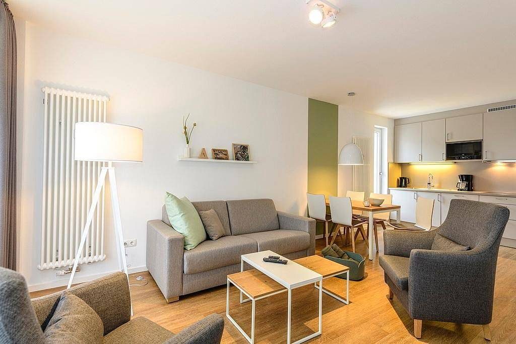 Ferienapartment mit Terrasse inkl. freier Nutzung von Saunabereich & Schwimmbad