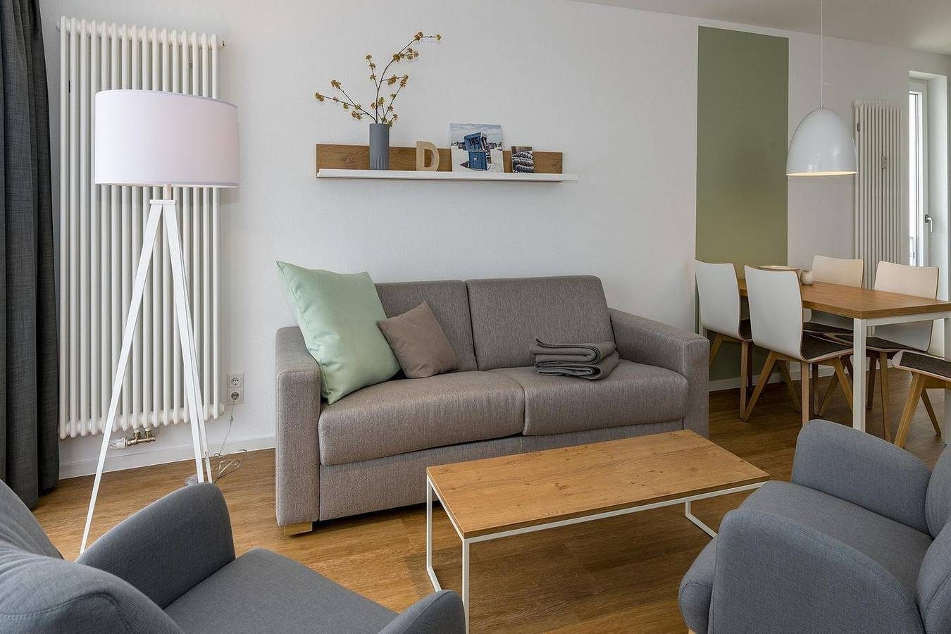 Tolles, strandnahes Apartment mit Balkon, Parkplatz, Schwimmbad- & Saunanutzung — Bild 3