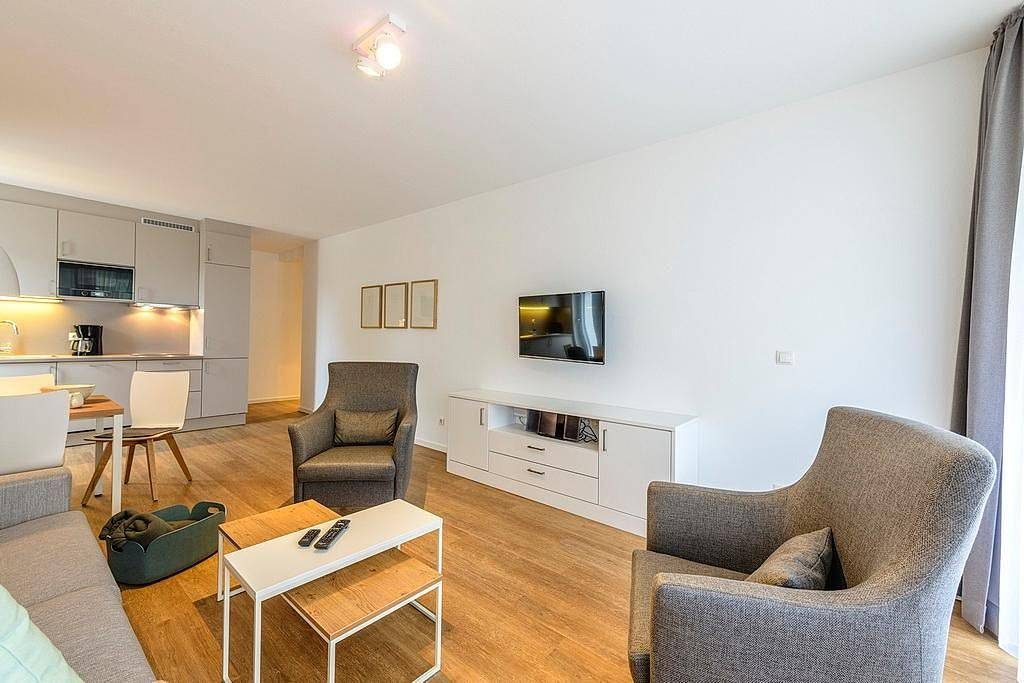 Ferienapartment mit Terrasse inkl. freier Nutzung von Saunabereich & Schwimmbad — Bild 2