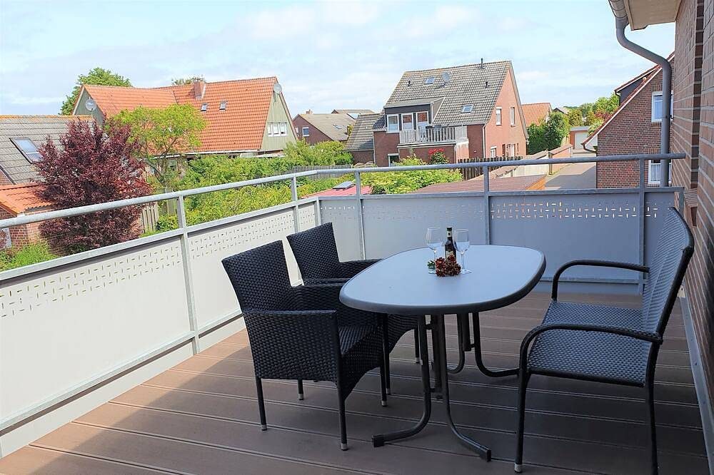 moderne Ferienwohnung zentral in Norddeich für bis 4 Pers. + Baby - 2 Badezimmer — Bild 2