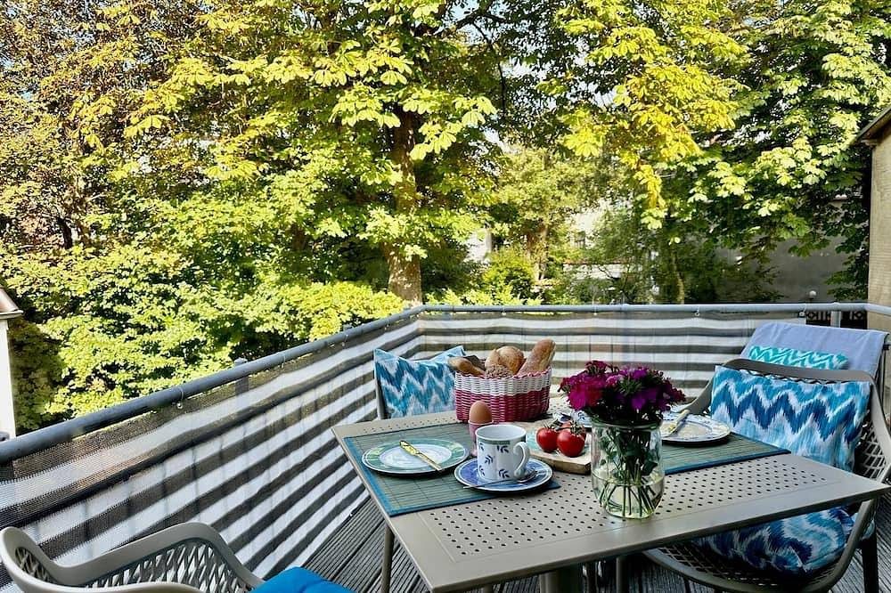 Komfortabel ausgestattete 2-Raum-Ferienwohnung in der Stadt mit Balkon — Bild 4