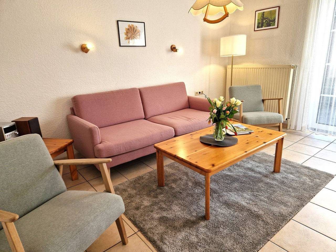 niedliche, zentrale Ferienwohnung im Erdgeschoss für bis 4 Pers.+Baby -ca. 60 m² — Bild 3