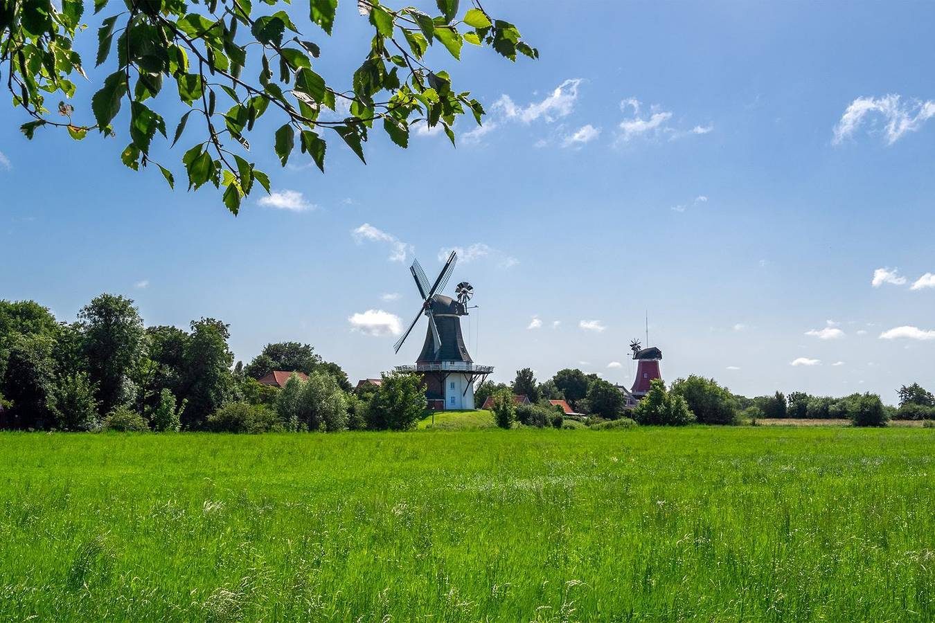 "Upkaamer": Gemütliche Wohnung mit Blick auf die Greetsieler Zwillingsmühlen — Bild 5