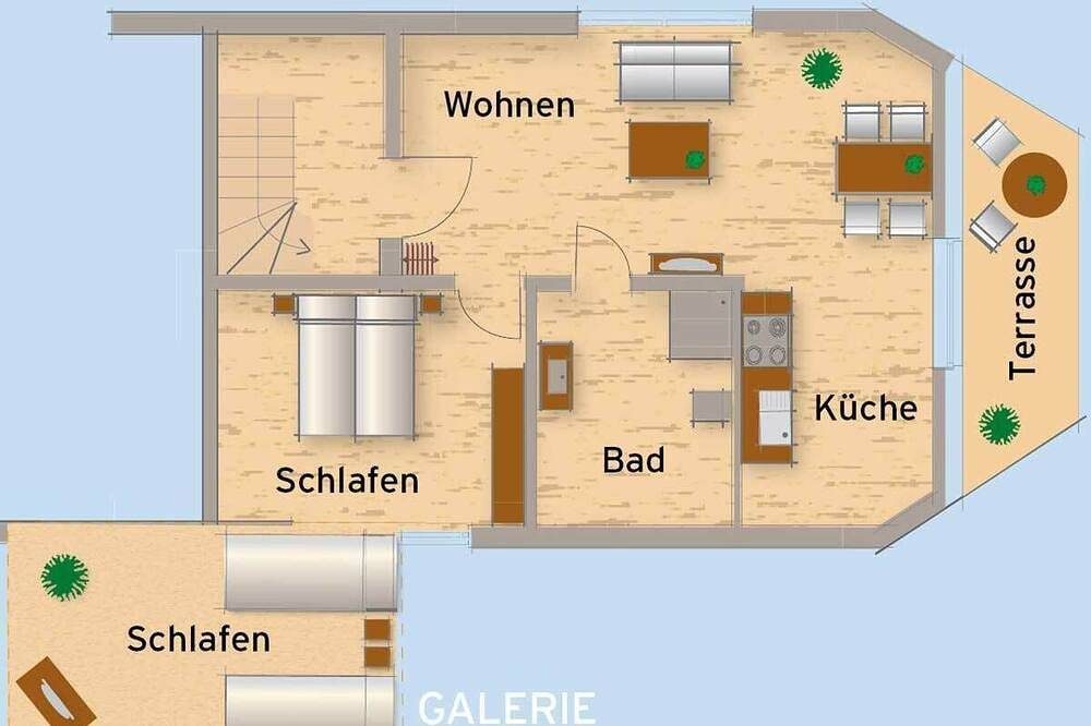 Winkelschiffschen I - Oberdeck — Bild 3