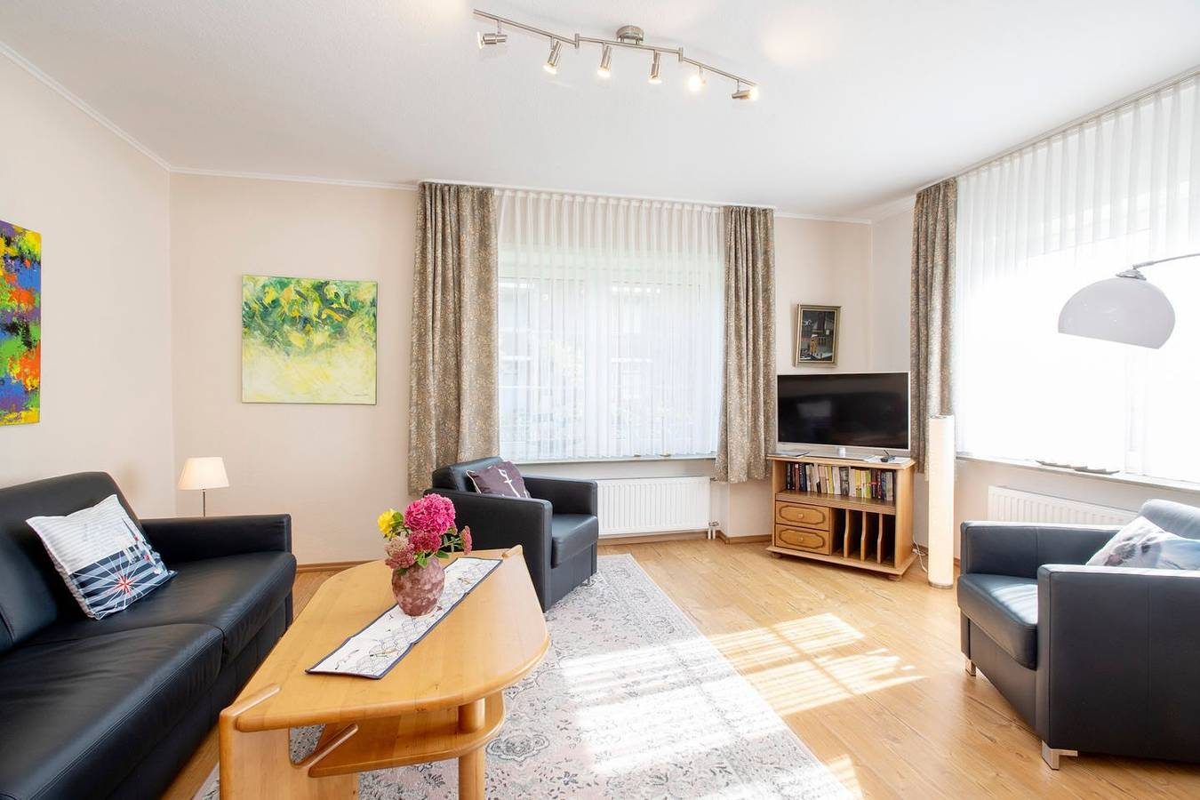 Ferienwohnung 'Palette' im Erdgeschoß des Künstlerhauses am Hasenpad — Bild 2