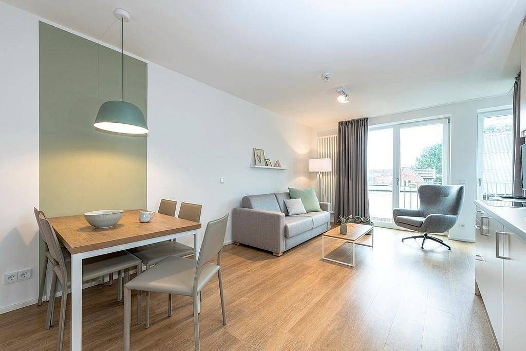 Zentrales Familienapartment in Strandnähe mit sonniger Loggia & Sauna im Haus!