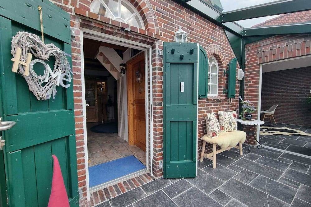 Herzlichen Willkommen in der \" Ferienwohnung Lookenhof \" im Herzen von Großheide — Bild 4
