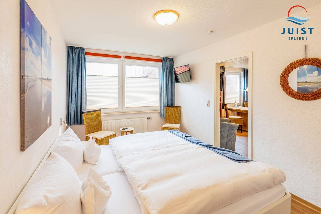 Helle Ferienwohnung, ideal für Paare, im ruhigen Ostdorf — Bild 5