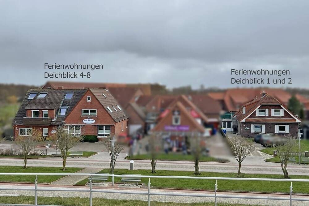 Deichblick 8 in Norddeich- Urlaub und Erholung am Strand — Bild 4