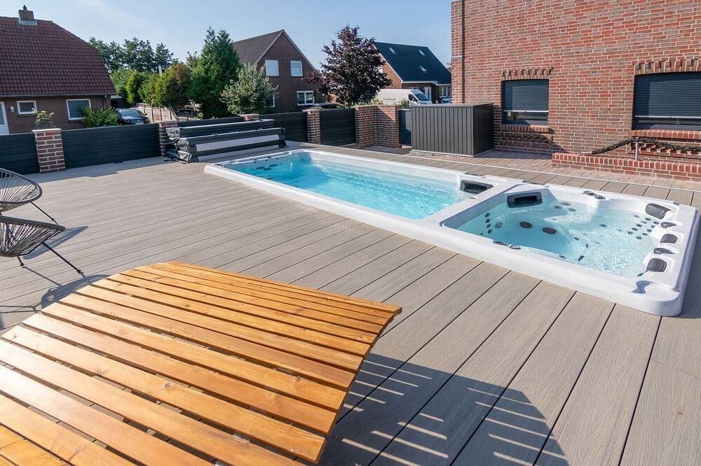 **Luxus Ferienhaus Voslapp für 6 Personen mit Pool, Sauna, Fitnessraum und eigen — Bild 5