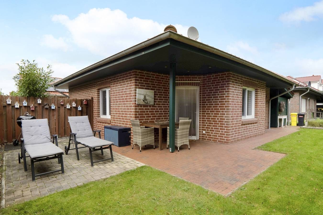 'Ferienhaus Nordlicht' mit Terrasse, Garten und Wlan