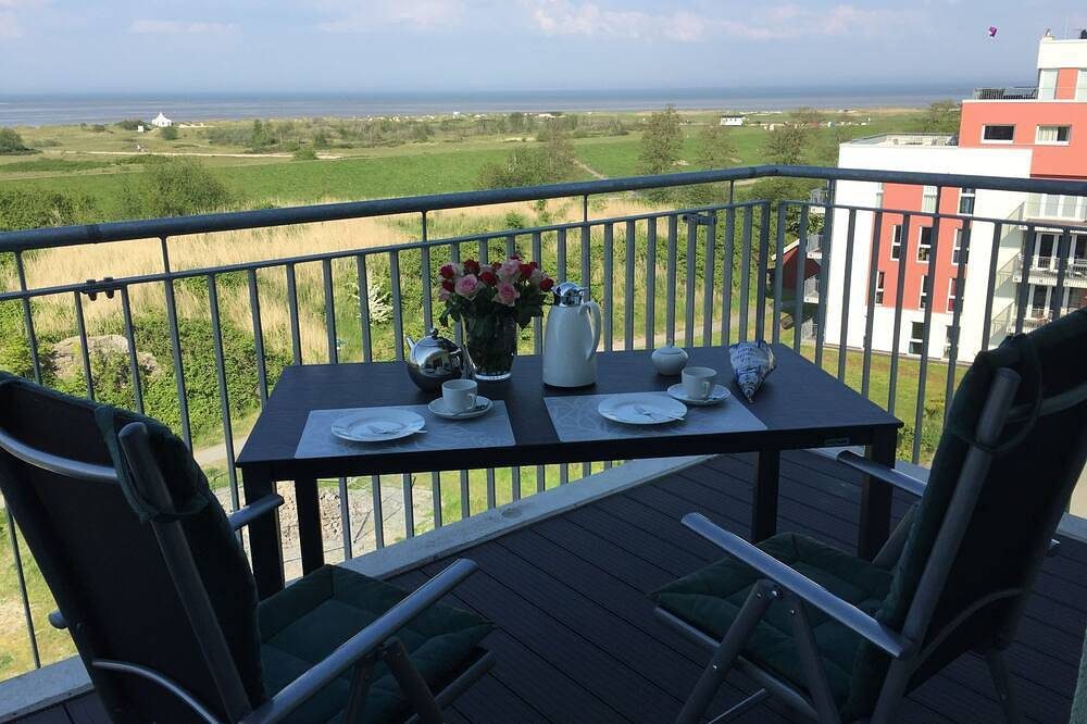 Traumferienwohnung mit einem atemberaubenden Meeresblick und privater Sauna