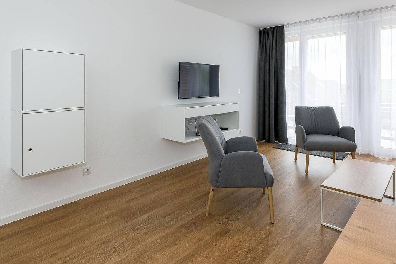 Tolles, strandnahes Apartment mit Balkon, Parkplatz, Schwimmbad- & Saunanutzung — Bild 5