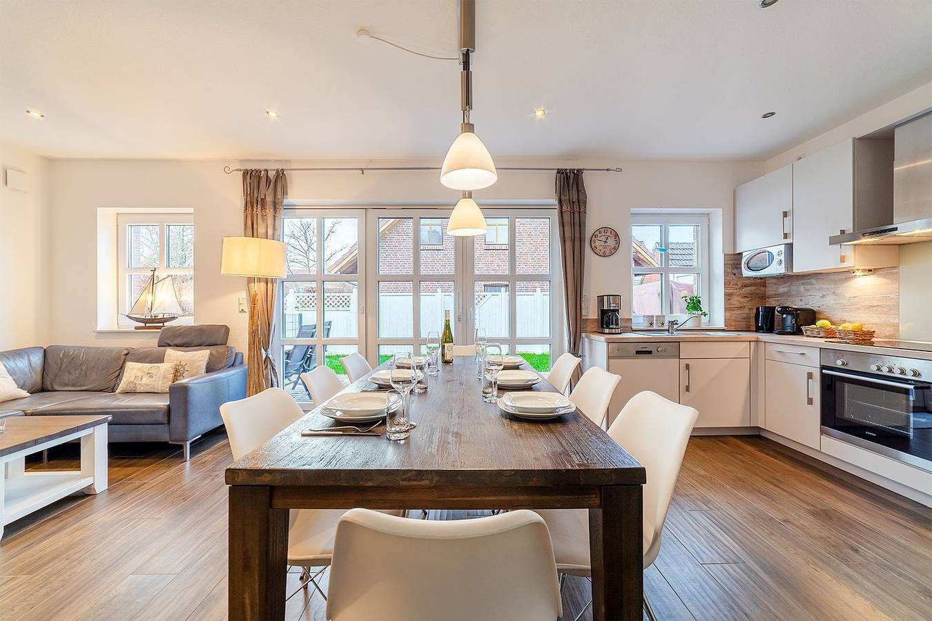 "Mühlentraum" - Modernes Ferienhaus mit drei Schlafzimmern und Terrasse. — Bild 2