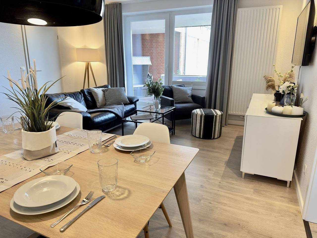 3Zkb, 66qm, Bad, Balkon, Meerblick