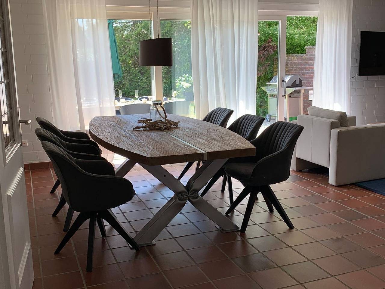 Huus Achterdiek - Erdgeschosswohnung "Captains Deck" mit Sauna — Bild 4
