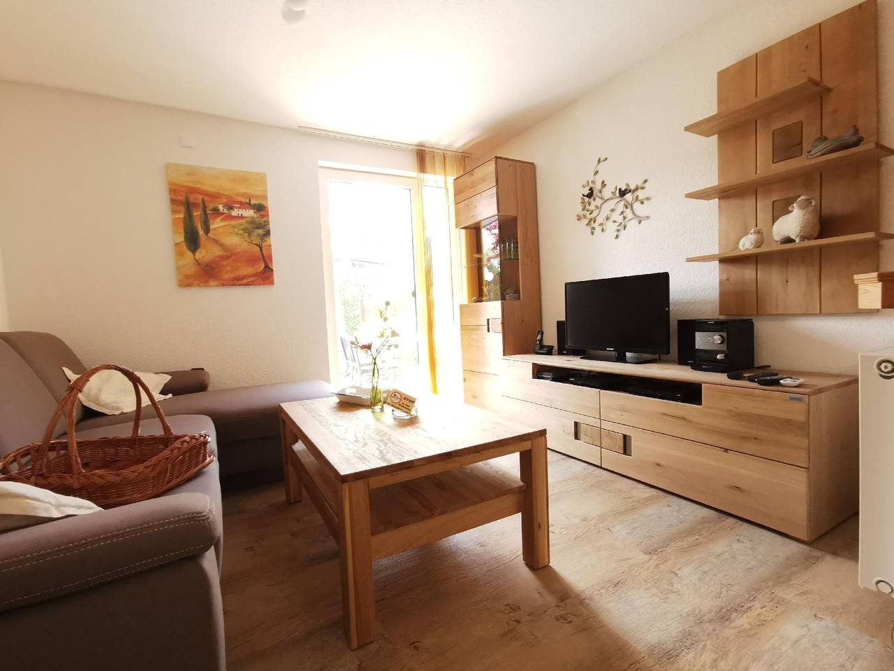 Komfortable Ferienwohnung in Wilhelmsfehn mit Grill, Garten und Terrasse